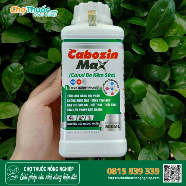 Canxi Bo Kẽm dạng Chelate – Dưỡng hoa, đậu trái, chống nứt hiệu quả!