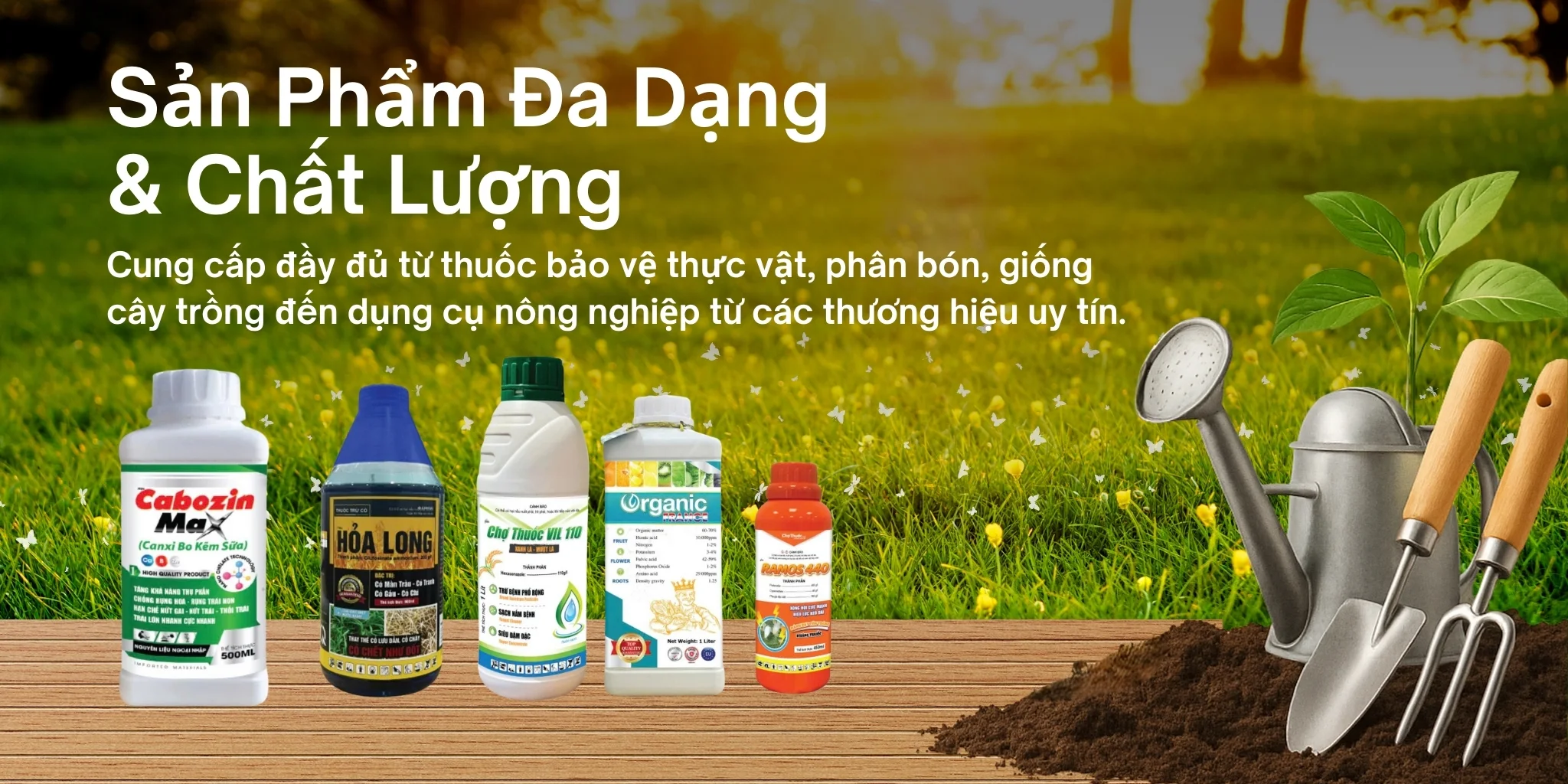 Sản Phẩm Đa Dạng Chất Lượng